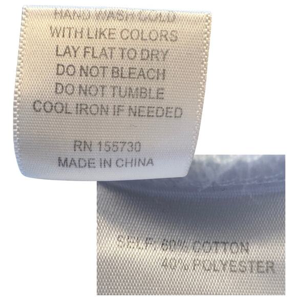 Jane & Delancey Ombré Hoodie Blue/White 1X NWOT - Picture 4 of 4